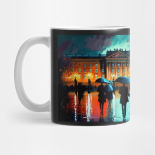 Buckingham Palace on a rainy evening - Part I Mug